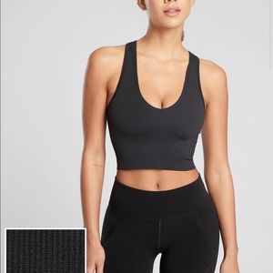 Athleta Aurora Crop Rib Tank